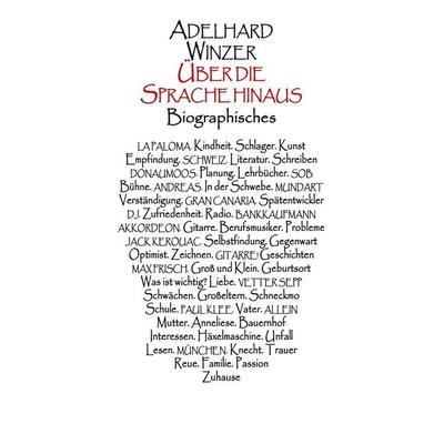 Über die Sprache hinaus, Taschenbuch von Adelhard Winzer, BoD – Books on Demand, 978-3-7534-6078-9