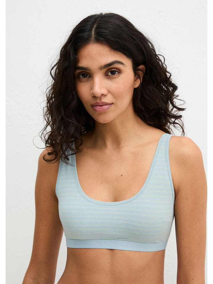 Marc O´Polo Bodywear Bustier in Hellblau - M