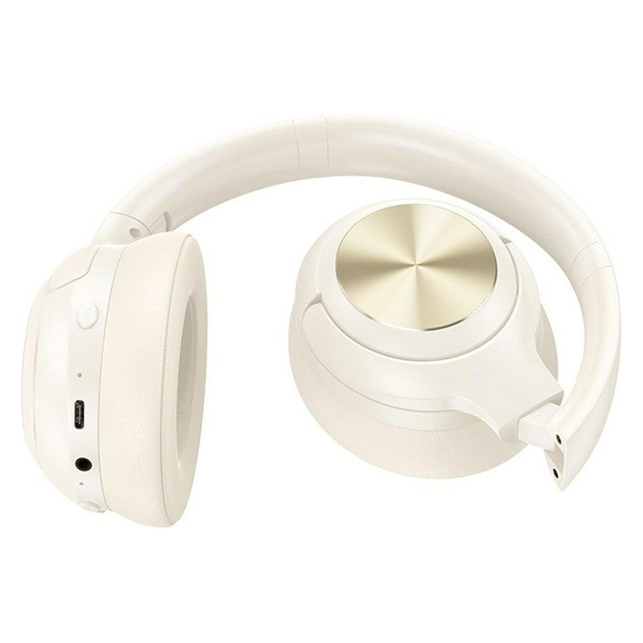 Hoco Wireless headphones wireless headphones bluetooth ANC W54 milky white (ANC, 30 h, Kabellos) (53178829)