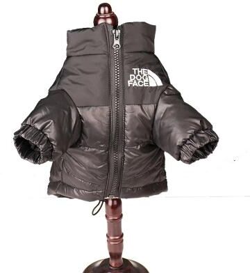 Uplifted Finds Reflective Winter Windproof Dog Jacket black 2xl