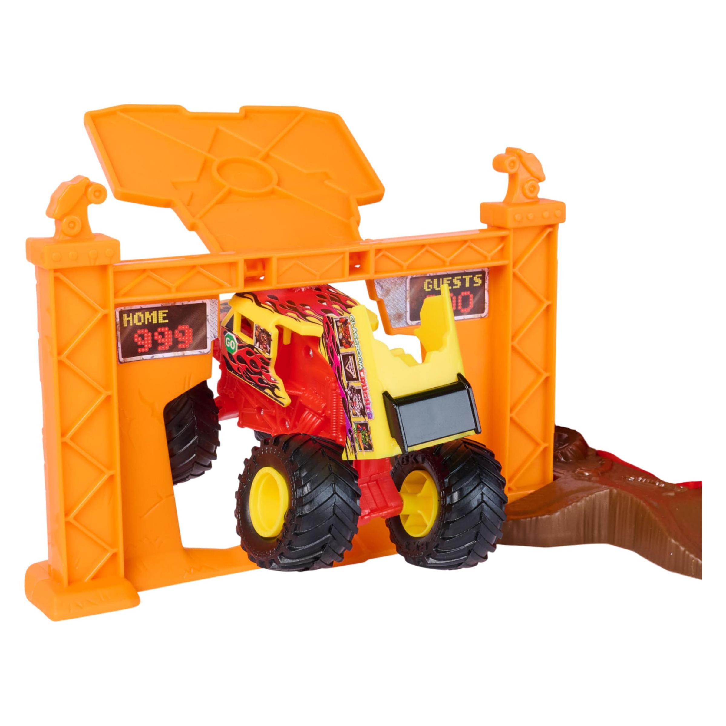 Nobrand Monster Jam 1:64 Smash And Bash Crash Course Set (6074638)