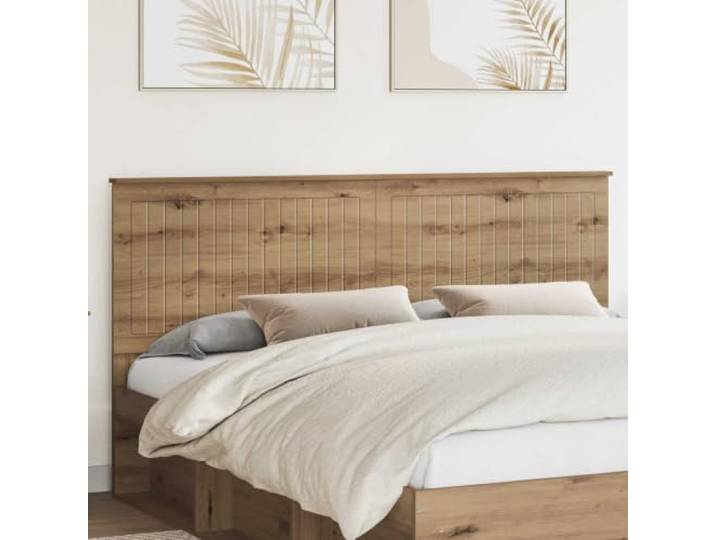 Kopfteil aus modernem Holz Minimalistisches rechteckiges Design, pflegeleicht, bequeme Unterstützung, einfache Montage