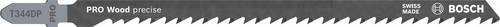 Bosch Accessories 2608665236 PRO Wood precise T344DP Stichsägeblatt, 152 mm, 2-tlg. 2St.