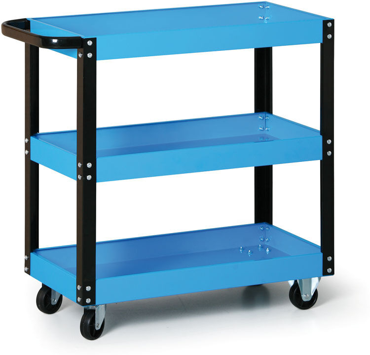 B2B Partner Werkstatt-Regalwagen, 700 x 350 x 770 mm