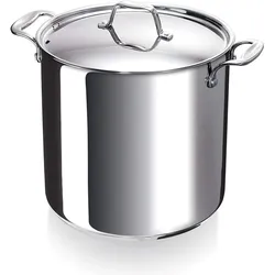 Beka Chef stockpot with lid, Pfanne + Kochtopf, Silber