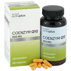 ACTIVPLUS Coenzym Q10 200 mg Kapseln 120 St