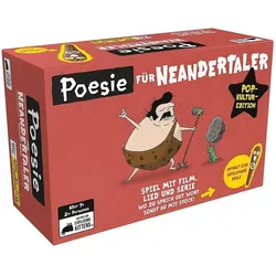 Exploding Kittens EXKD0054 - Poesie für Neandertaler: Popkultur-Edition (Deutsch, 2 - 4 Spieler)