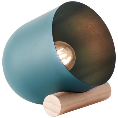 BRILLIANT Tischleuchte "Koji", blau (türkis), 1, H: 20,5cm, 1 Stk., Leuchten, Tischlampe, Tischleuchte