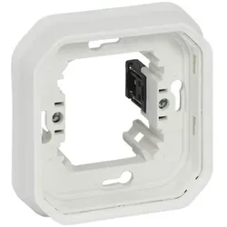 Legrand Plexo New Feuchtraum-Unterputz 1-fach Tragring mit Krallen, ultraweiß