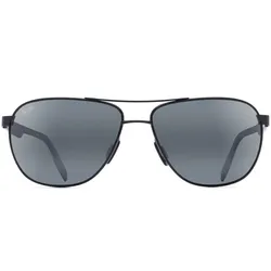 Maui Jim CASTLES _ Mattes Schwarz (728-2M)