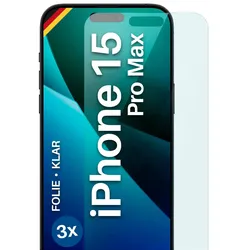 moex FlexProtect iPhone 15 Pro Max Schutzfolie Klar