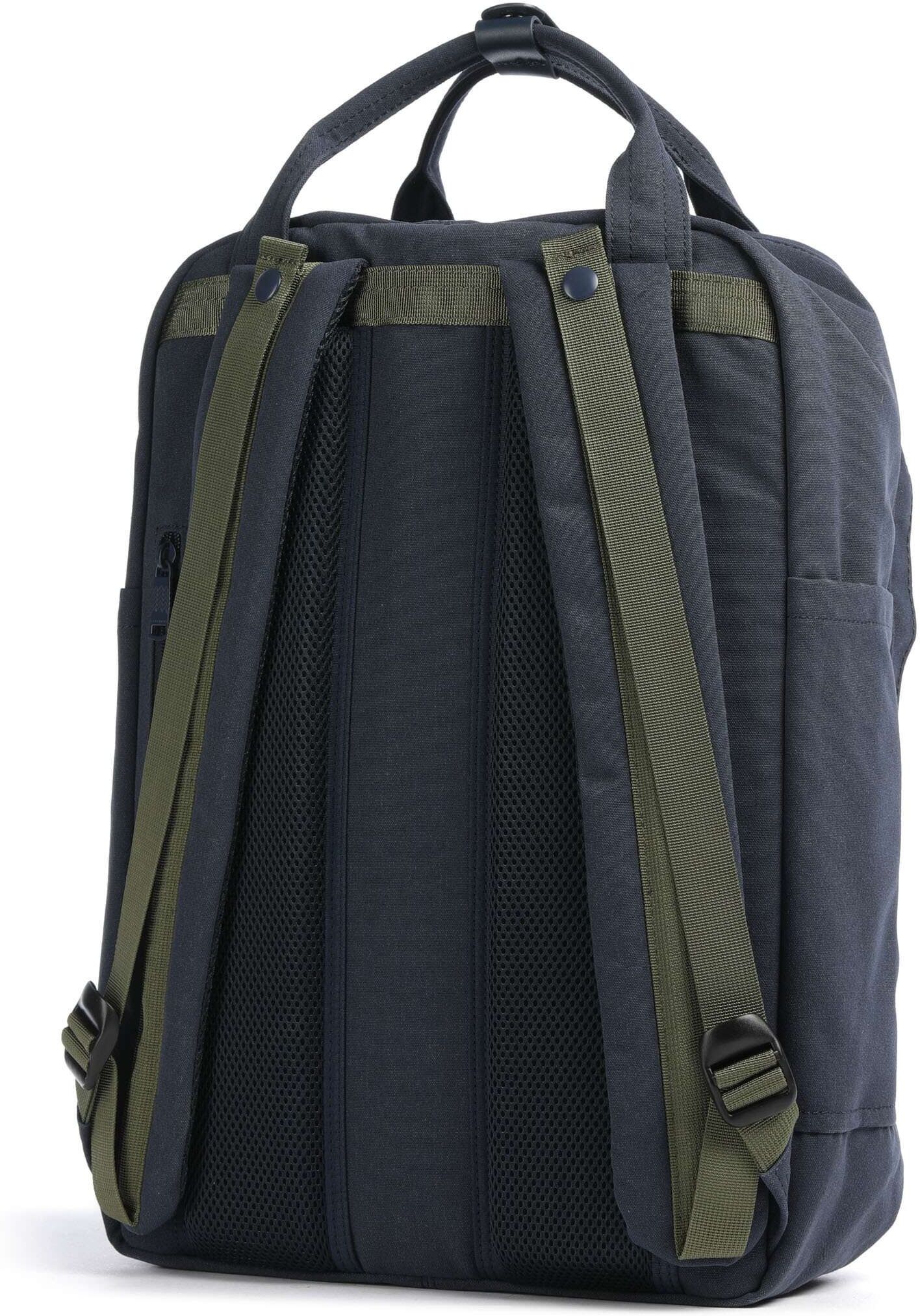 Doughnut Mediative Macaroon Large Rucksack, blau