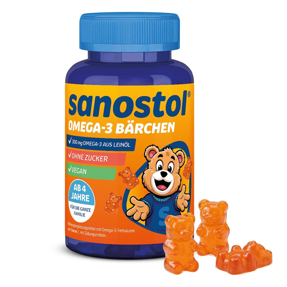 DR. KADE Pharmazeutische Fabrik GmbH Sanostol Omega-3 Bärchen 20538581