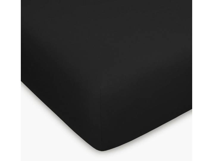 Fixleintuch Jersey Schwarz