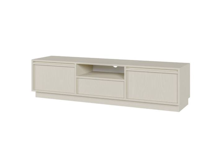 Zweiturige RTV-Kommode Evo mit Schublade, 154 cm, sandbeige auf