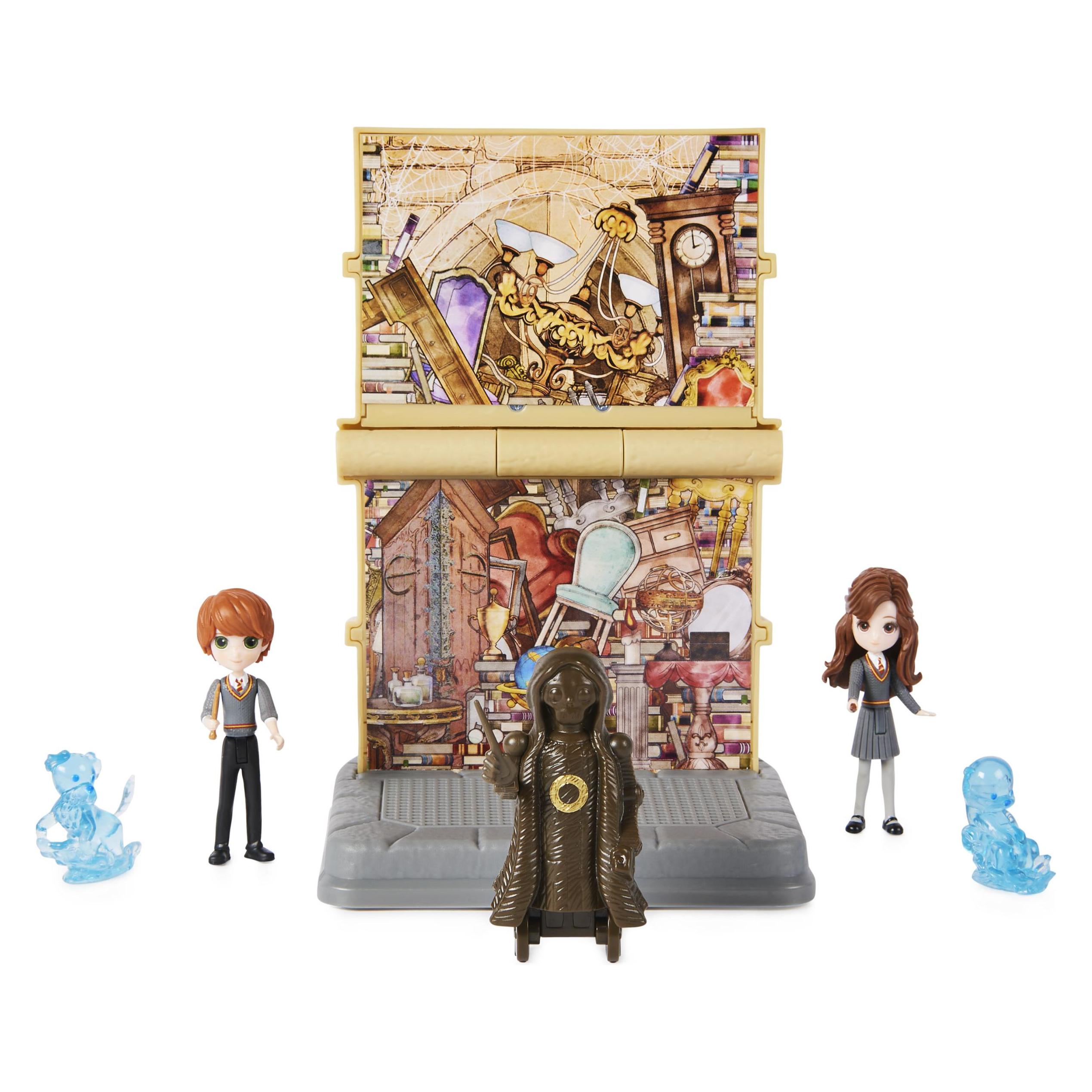 Spin Master Raum der Wünsche 2-in-1 Playset mit Hermine & Ron 8 cm (WIZ-6063901)