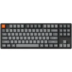 Keychron K8 Max (K8M-J4) QMK Wireless Mechanical Keyboard Banana Sw. Hot Swap RGB 80% US (US, Kabelgebunden, Kabellos), Tastatur, Gelb