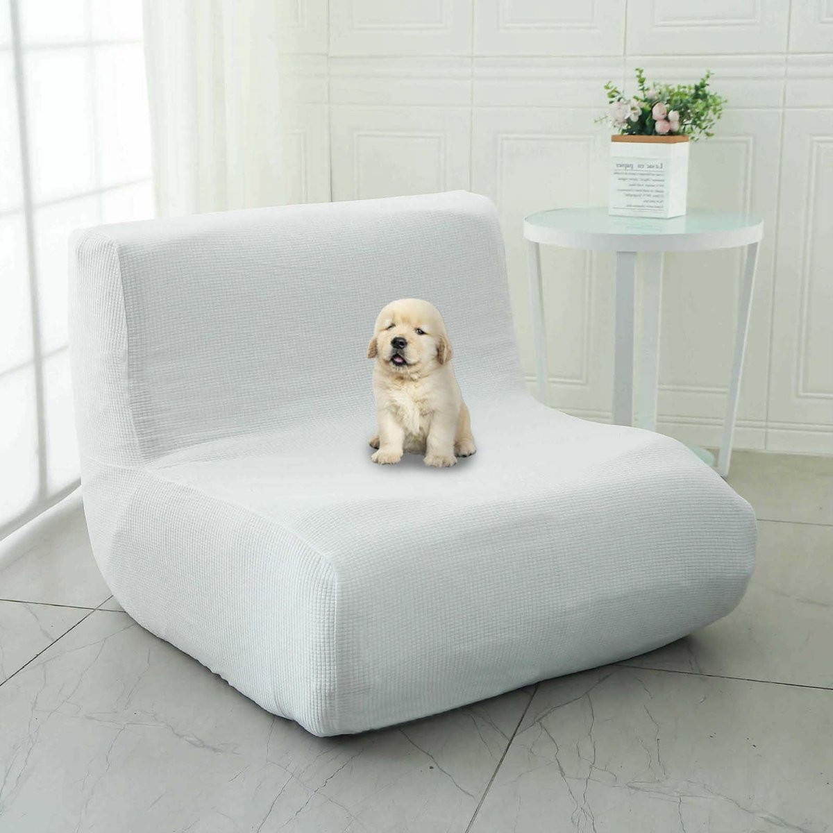 Stretch Stoelhoes voor Armless Togo Sofas - Krasbestendig en Wasbaar