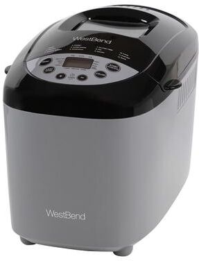 West Bend Hi-Rise Bread Maker with 12 Preset Digital Controls, 3 lb Capacity