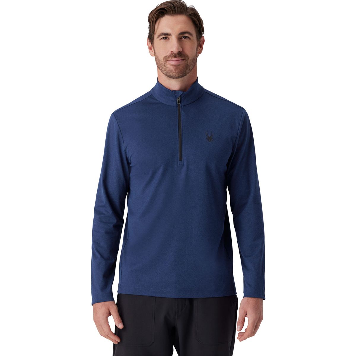 Spyder Prospect 1/2 Zip indigo melange (IML) M 38A013603-IML-M