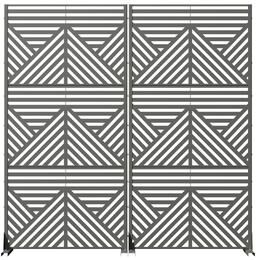 Dovelina Zodiac Metal Privacy Screen Panel