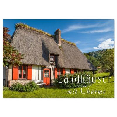 Landhäuser mit Charme (Wandkalender 2026 DIN A4 quer), CALVENDO Monatskalender
