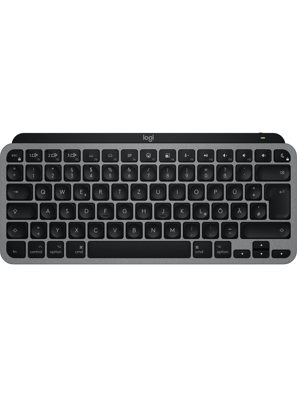 Logitech Master Series MX Keys Mini for Mac - Tastatur - Deutsch - Grau