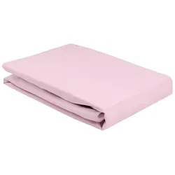 Elegante Softes Jersey Spannbetttuch - 120x200cm	rose