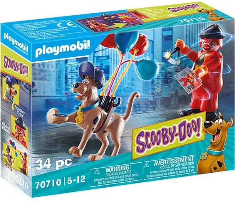 Playmobil Scooby-Doo Aventura Con Ghost Clown Talla Única Unisex