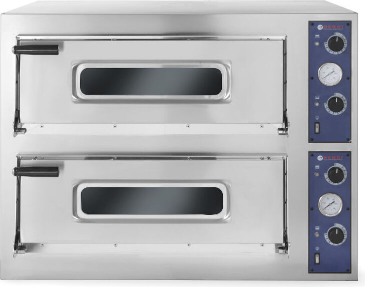 HENDI Pizzaofen BASIC 44 2 Kammern 400 9400 975x924x(H)745