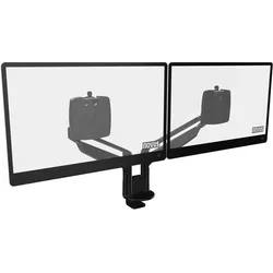 Novus Monitortragarm Clu Duo C Doppelmonitorarm bis 27" - Schwarz