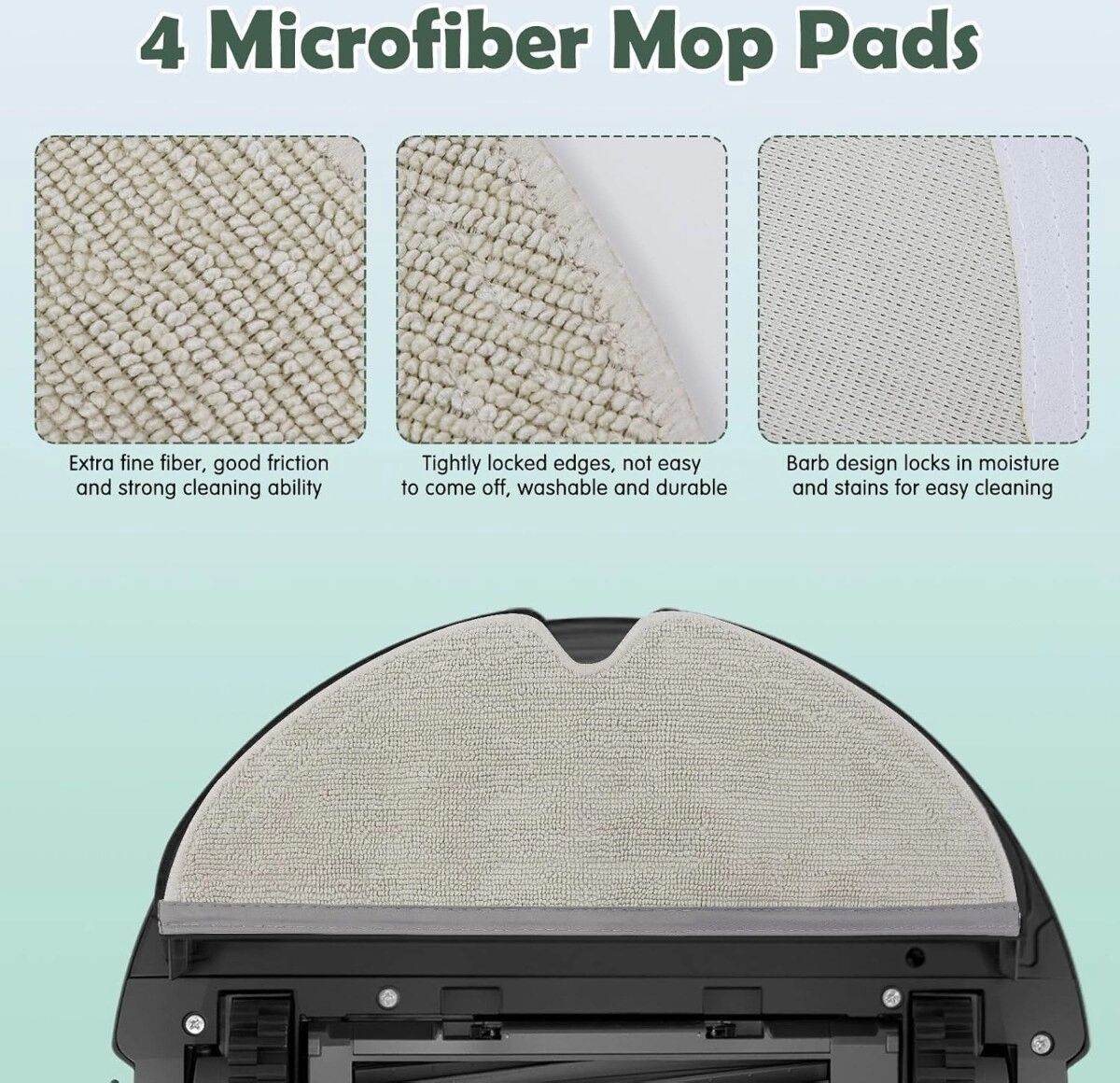 INF Kit de pièces de rechange compatible avec Roborock Q8 Max et Q5 Pro - Brosse principale, brosse latérale, filtre HEPA,
