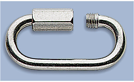 kaiserkraft Edelstahl-Verbindungsglied, schraubbar, Material-Ø 5 mm, Glieder-Innenweite 39 mm