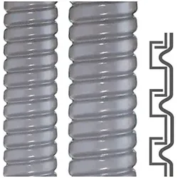 FLEXA Metallschutzschlauch flüssigkeitsdicht SPR-PVC-AS AD45 gr