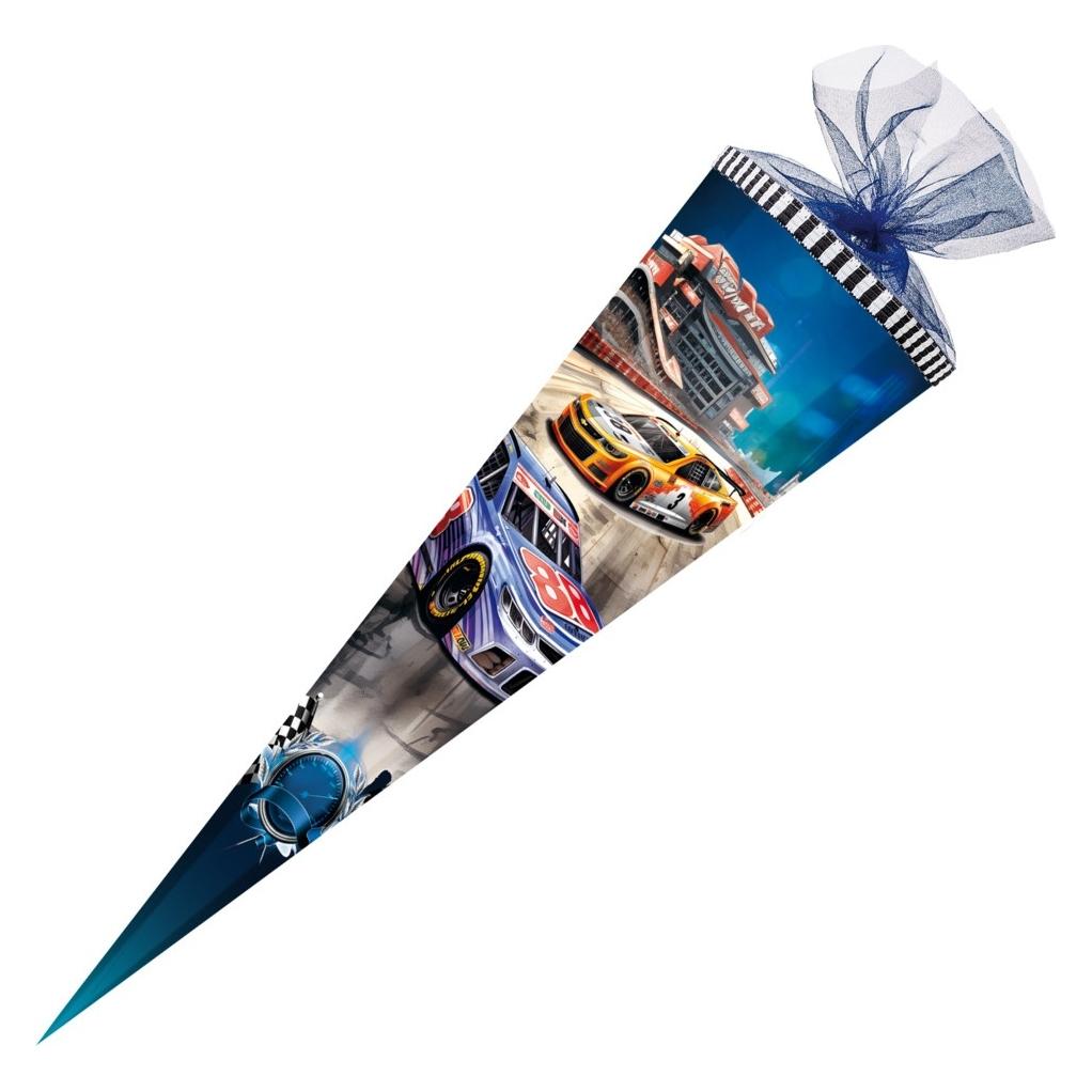 Nestler Schultüte High Speed 85cm mit Tüllverschluss (81.50 cm, 1x) (71363638)