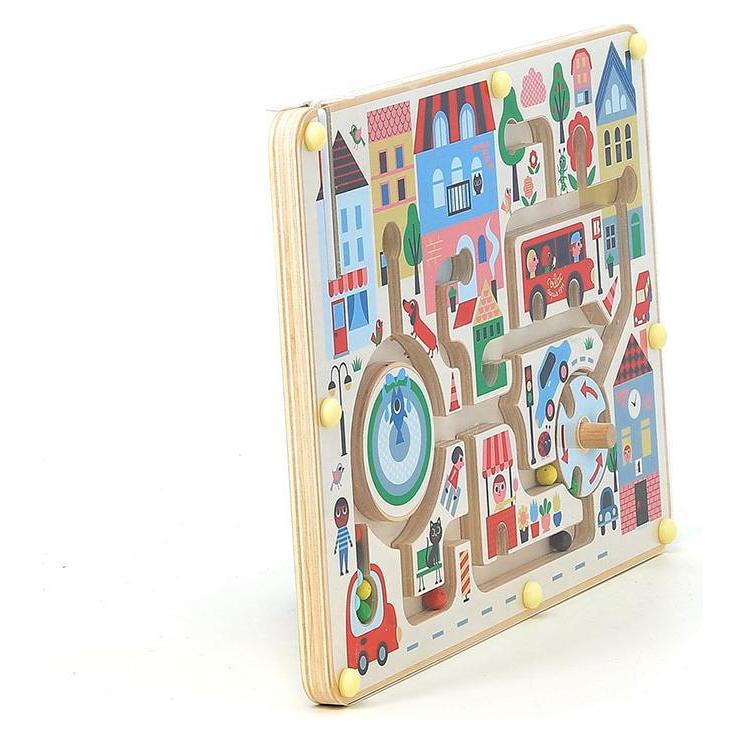 Vilac Magnetic Maze - My Little Town by Ingela P Arrhenius - (7628) (7628)