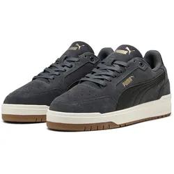 PUMA Shuffle Downtown Suede Sneaker 04 - dusky gray/puma black/puma gold 45