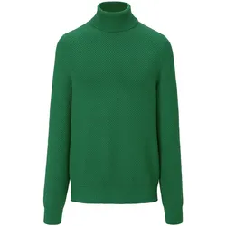 Rollkragen-Pullover Peter Hahn grün, 38