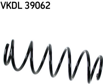 Skf Fahrwerksfeder Vkdl 39062 Hinterachse Für Mercedes
