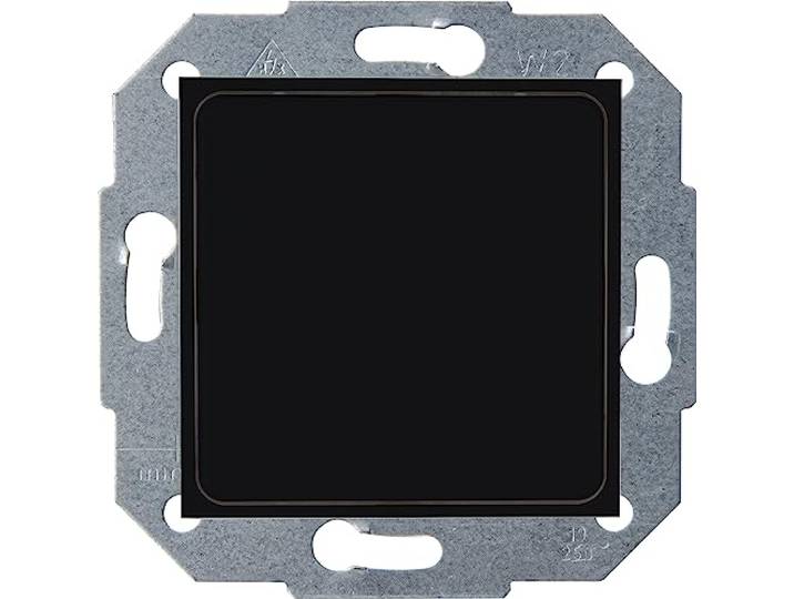 Kopp Athenis blinde afdekking, zwart, mat oppervlak, 333650082
