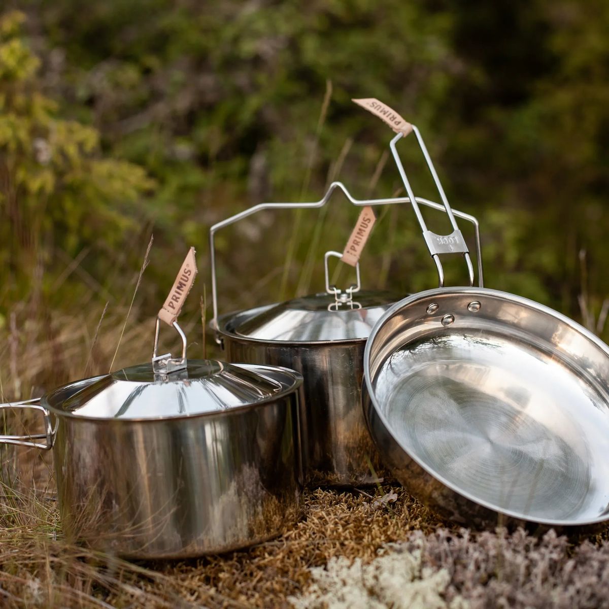 Primus Campfire Cookset S.S. Small stainless steel P738002