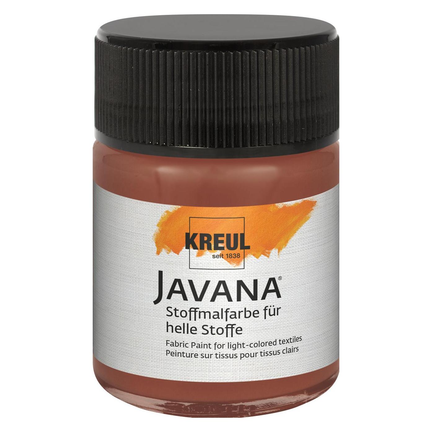 Kreul Javana Stoffmalfarbe für helle Stoffe, 50 ml (50 ml) (91911)