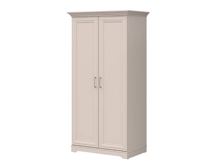 Armoire à portes battantes 100 x 197 x 68cm Beige