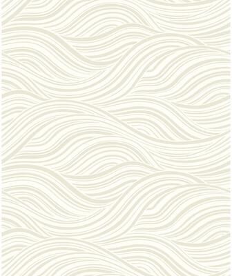 Seabrook Designs Melody Waves Non-Woven Unpasted Wallpaper