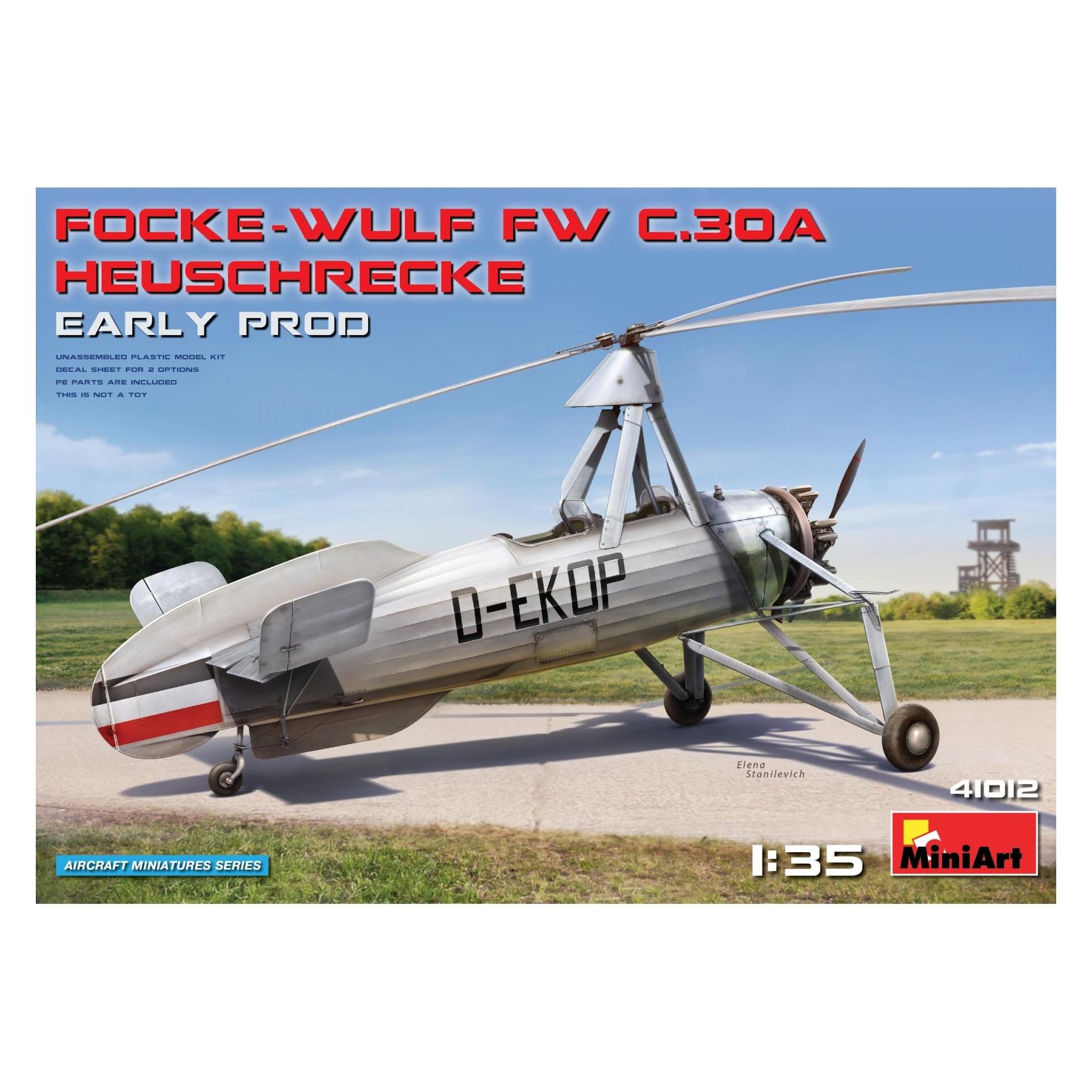Mini art Focke-Wulf Fw C.30A Heuschrecke. Early Prod (41012)