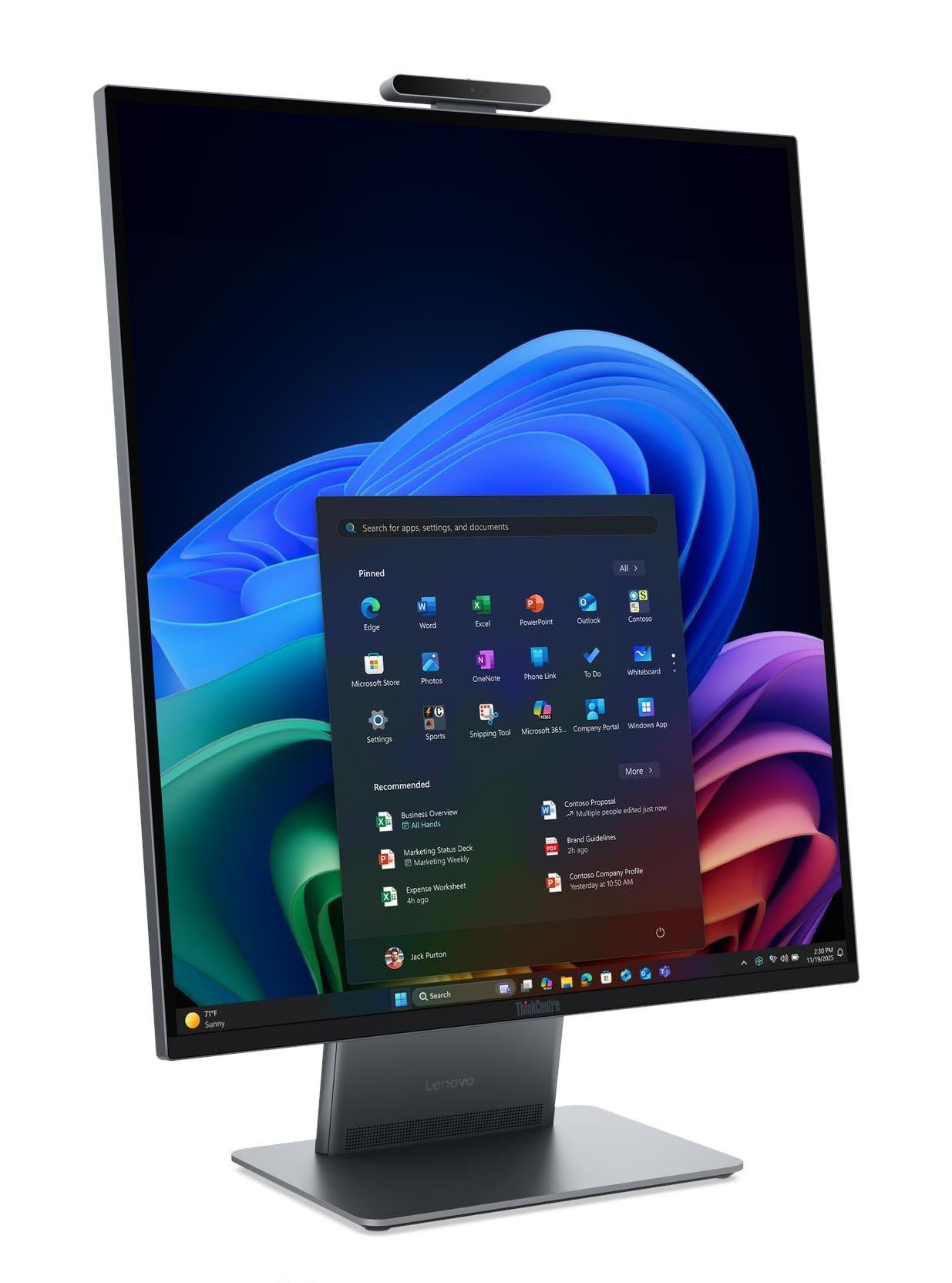 Lenovo ThinkCentre X AiO 27,6" QHD Core Ultra X7 368H 32/512GB SSD Win11 Pro 13H4000EGE