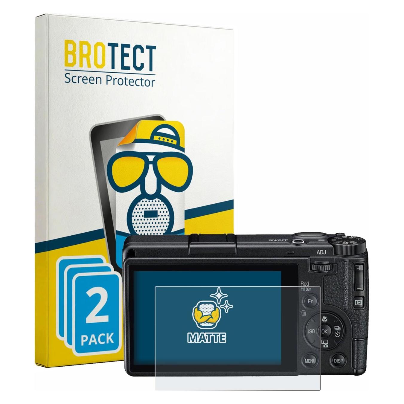 Brotect Entspiegelungsfolie für Ricoh GR IV Monochrome Displayschutz Displayschutzfolie Folie Matt (1963242)
