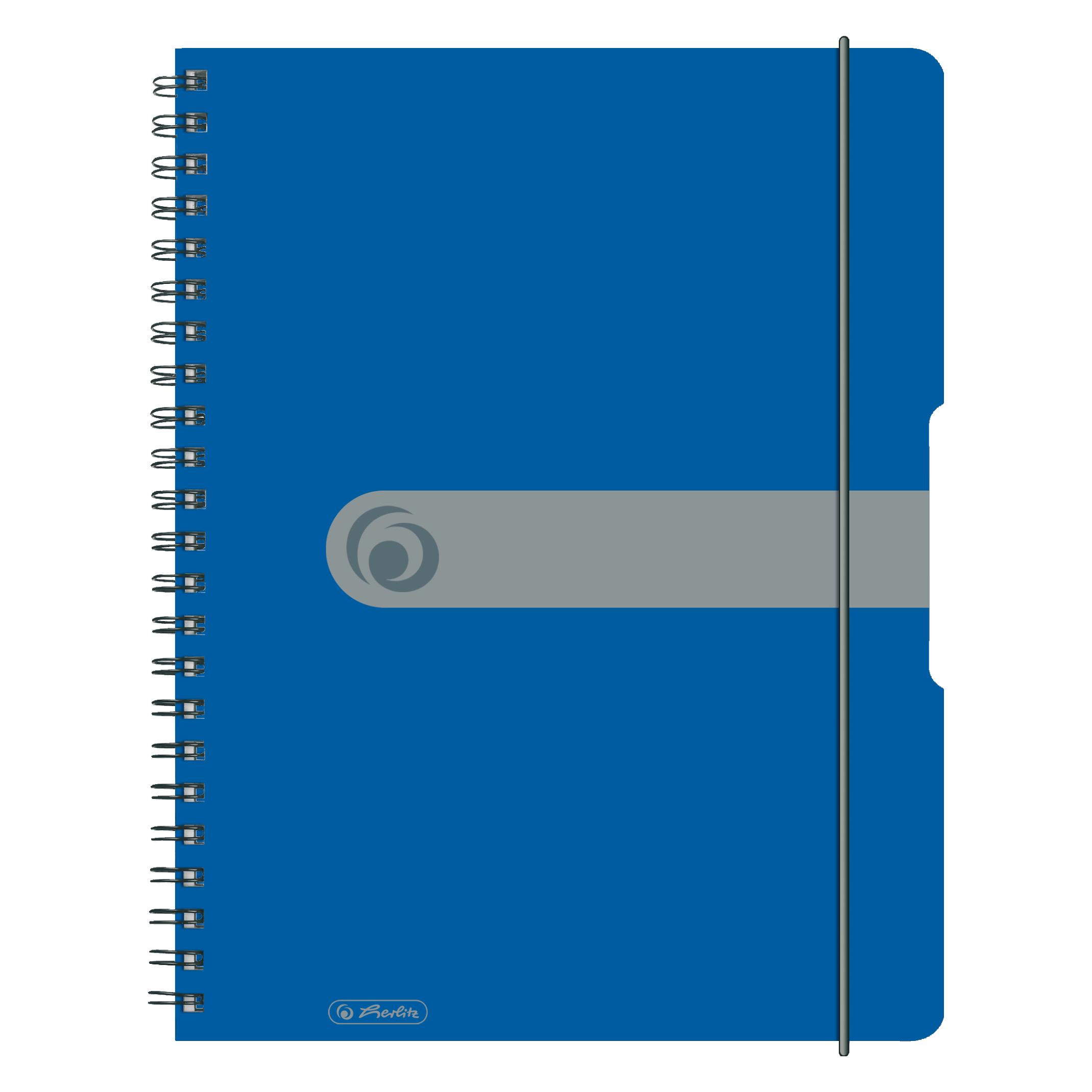 Herlitz 11293065 Notizbuch 80 Blätter (A4, Kariert) (11293065)