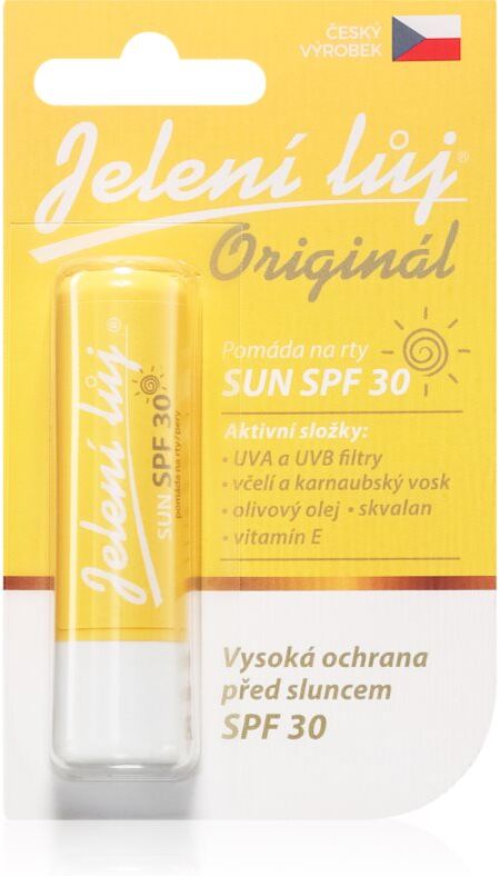 Regina Jelení lůj SUN deer tallow lip balm SPF 30 4.5 g