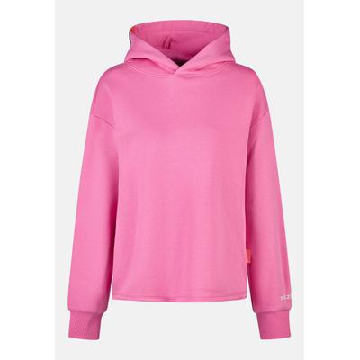 Kapuzenpullover SALZHAUT "Hoodie DÄMLACK", Damen, Gr. XXL, rosa (blossom), Pullover Kapuzenpullover